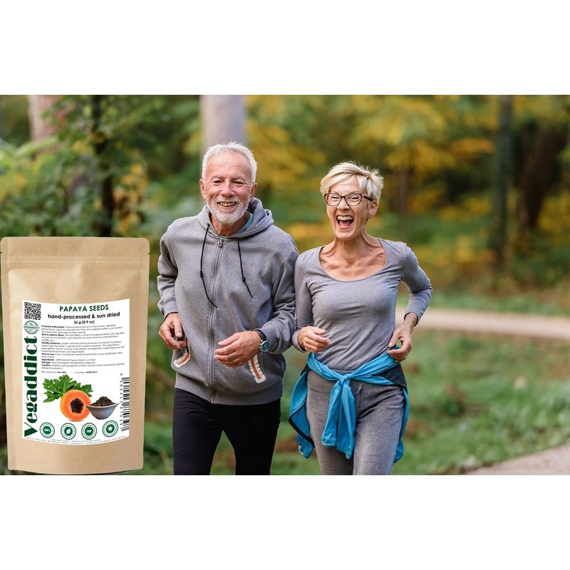 100% Natural Sun Dried Papaya Seeds | High Papain &