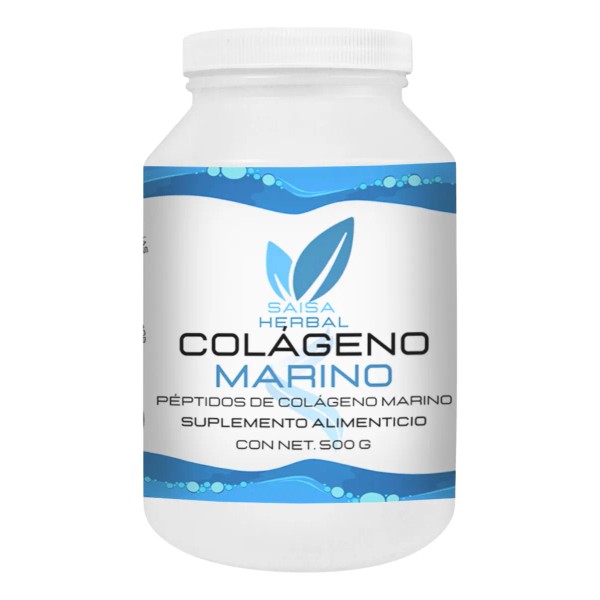 Colágeno Marino Péptidos De 500 G 100% Puro. Saisa Herbal