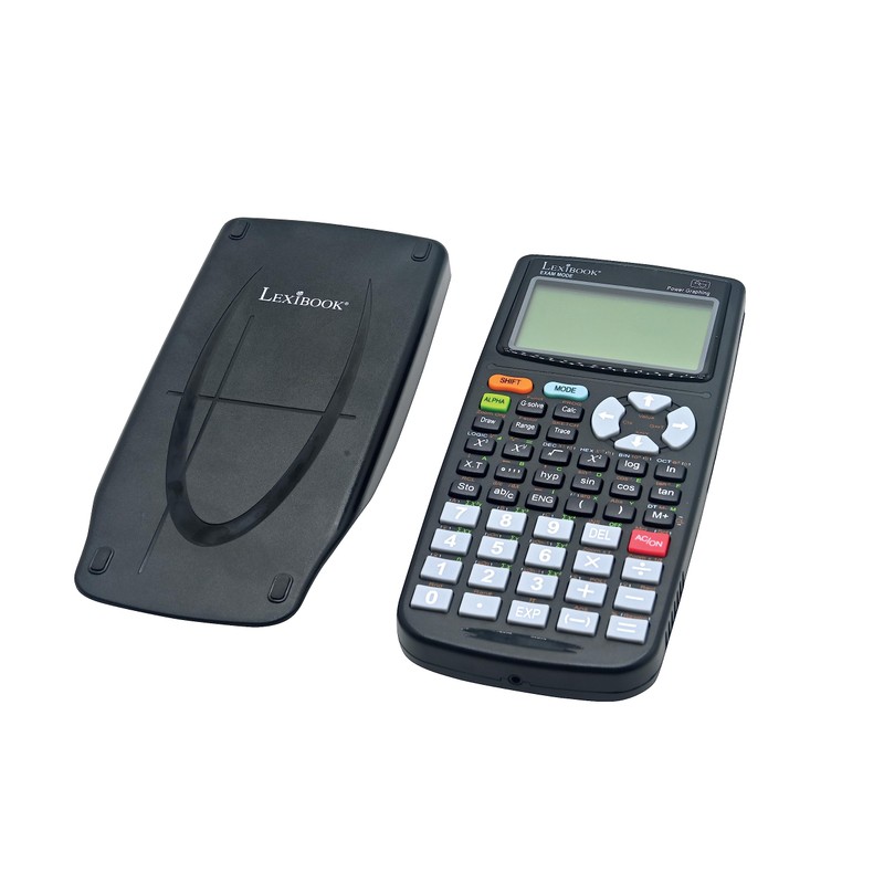 Lexibook Graphing Calculator, Large Screen, Integrated Exam Mode, Black