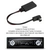 Car Bluetooth5.0 AUX IN Module Wireless ABS Black Heatproof Antiaging