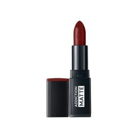 ésika – Labial Addiction Matte 4 g, Acabado Mate, Hidratación 24H, con Ácido Hialurónico y Vitamina E, Tecnología Ultra Creamy, Color Intenso, Labios 