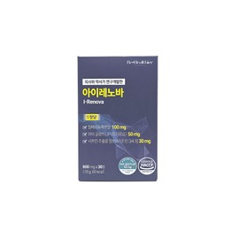 BeHealthier Irenova 600mg x 30 tablets / 비헬씨어 아이레노바 600mg x 30정