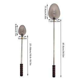 QoTang Haustier Urinsammler,Urin Sammler für Hunde und Katzen,Teleskopischer Urinsammler für Hunde Haustierurinstab Urinprobenfänger wiederverwendbarer Hundeurinsammler