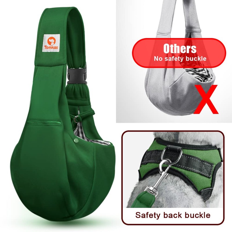 Tomkas Dog Sling Carrier for Small Dogs Puppy Carrier for