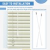 TOVINANNA 2pcs 12 Venetian Blinds Accessories Curtain Rod Blind Wand