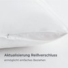 Bedsure Cushion Cover 40 x 80 cm Cotton White -