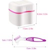 BTwood - Denture Bath Kit - Includes 2 Denture Bath