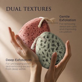 Esponja corporal doble textura Sunlite Sports – Limpieza suave y exfoliación profunda