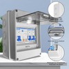 Surface-Mounted Fuse Box, Small Distribution Board Surface-Mounted with FI Switch,