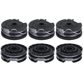 Eyoloty F016800351 Thread Spool Suitable for Bosch AdvancedGrassCut 36 ART 30-36 LI ART 24 ART 24+ ART 27 ART 27+ ART 30 ART 30+ Replacement Thread Spool 6 m Length Diameter 1.6 mm (6 Spools)