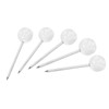 500 Pack Plastic Round Head Map Tacks Thumb Steel Point