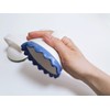 Wheelo's Therapy Blue White Clay Wave Full Body Gua Sha