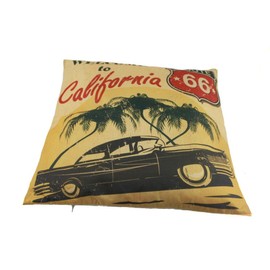 naissant Route 66 ROUTE66 Cushion Cover American Miscellaneous Goods Stylish California West Coast Interior (TypeC)