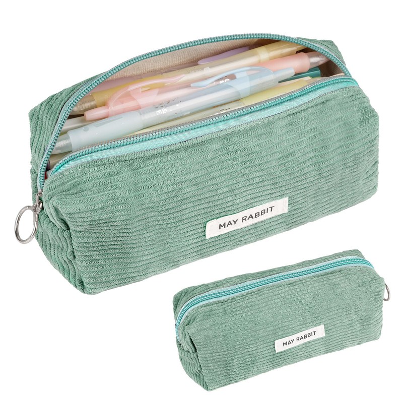 Deepton Pencil Case, Green, Modern