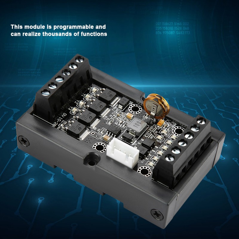 PLC Industrial Control Board FX1N-10MT Programmable Relay Delay Module with