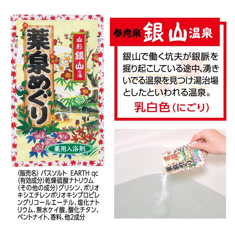 Japanese Hot Spring Bath Powders - 30 g x 18