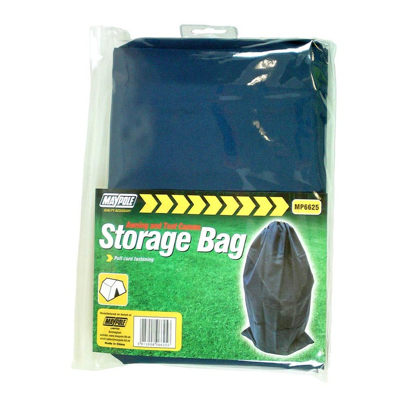Maypole Awning & Tent Nylon Storage Bag Pull Cord Blue
