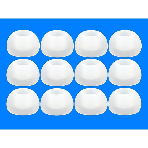 12pcs - Large (L) Eartips Compatible with Anker Soundcore Liberty