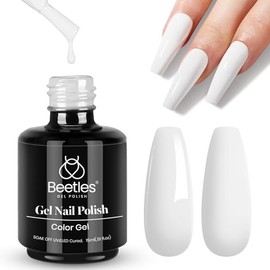 Beetles - Esmalte de uñas en gel, 1 unidad de 0.5 onzas fluidas (15ml), extracción por remojo, arte de uñas, estética de manicura, bricolaje, curado c