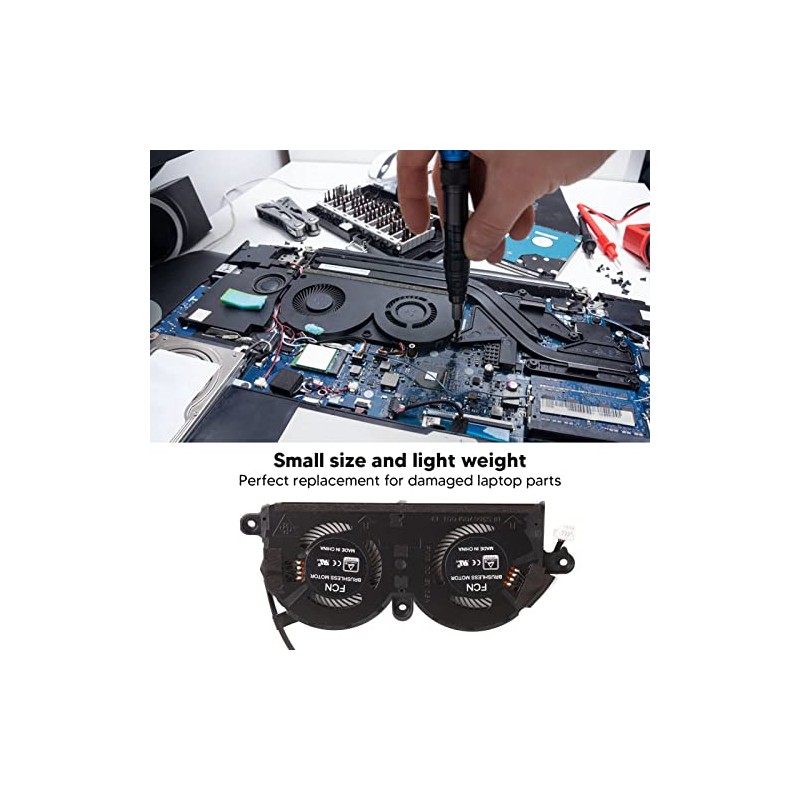 Laptop CPU Cooling Fan CPU GPU Cooling Fan for XPS
