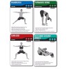 FITDECK YOGA Exercise Playing Cards All Abilities Pose Instructions Help