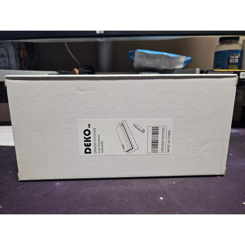 DEKO Double Sided Knife Grinder Stone Sharpener 1000/3000