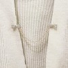 QUARKZMAN Bow Pullover Clips Retro Collar Clips for Cardigans with
