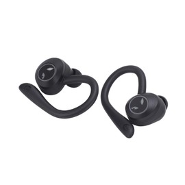 Yctze 5.1 Headphones, Waterproof, Stereo Noise Cancelling, Wireless Earbuds with Microphone Ear Hook for Sports, Running, Hiking, Driving and Travel (Black)