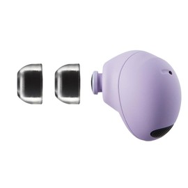 AZLA SednaEarfit Crystal for Galaxy Buds 2 Pro (Smoky Black) - Earbud Tips for Wireless Headphones - Noise Canceling Earbuds Replacement Tips (SS)