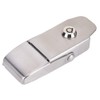 Jadeshay Stainless Steel Cabinet Toggle Latch Lock, Secure Clasp Buckle