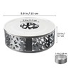 JUKFITA Tea Warmer Petals Silhouette, 3 Pack Stainless Steel Teapot