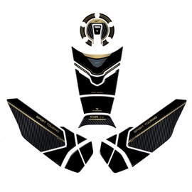 Resin Bike Kit Motorbike 3D Stickers Compatible with Yamaha Tracer 9 GT 2025. Kit Bike Protection Grip from Impact and Scratches. Sticker 3D Resin Gadget Moto