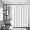 W SINWEDA Cortina Baño, Cortinas de Ducha/Bañera 180X180 cm, Impermeable,