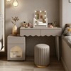 Ratsamee Rechargeable Vanity Mirror, 8000mAh 13"×15" Makeup Mirror