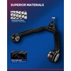 KAX KAX Front Upper Control Arm w/Ball Joint + Tie