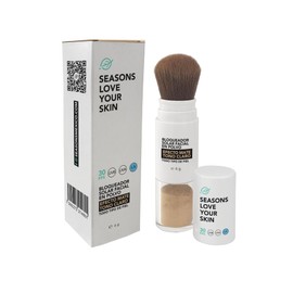 Seasons love your skin bloqueador solar en polvo I efecto mate FS30 I fácial de aplicar para todo tipo de piel I Tono claro 6 GR