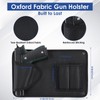 Threehome Upgraded Gun Safe Door Organizer with Strong Adhesive Hook