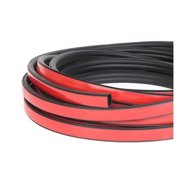 BLAU GRUN Car Door Weather Seal Strip, D-Shape Rubber Edge Trim Protector Striping for Auto Door, Self Adhesive Noise Insulation Sealing Weatherstrip for Most SUV, Truck, RV