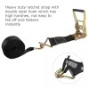 Unbranded 2 Pack 2 Inch Ratchet Straps Heavy Duty 20ft