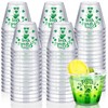 50 Pieces St Patricks Day Cups St Patrick's Day Disposable