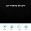 Silicone Elastic Female Swimming Trunks Waterproof Antibacterial Swimming TrunksBlack