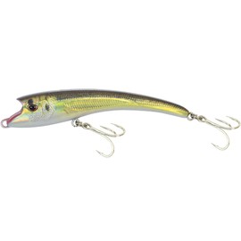 Nomad Design Maverick Fishing Lures, Inshore Suspending Jerkbait with Autotune Technology Suitable for Snook Stripers Redfish Tarpon & Seatrout in Saltwater 90 at SUS FR 1-1/2-1/2oz - Olive Back Shad