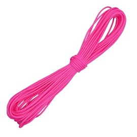 2mm Braided Polypropylene Rope - Lightweight, UV-Resistant Multifilament Cord - Soft, Strong & Weatherproof - Floats on Water - Ideal for Crafts, Gardening, Pet Leads - Neon Pink 10m