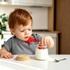 8 Pack Oui Yogurt Jar Lids, Natural Bamboo Wooden Covers