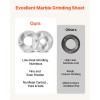 2pcs Electric Grain Mill Grinder with Marble Dry Wet Grinding