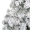 3ft. Flocked Rock Springs Spruce Artificial Christmas Tree