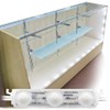 Crystal Vision Premium Pre-Installed LED Kit for Showcase, Display Case,