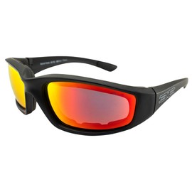 Epoch Eyewear Foam Padded Motorcycle Sunglasses Riding Glasses Z87+ Safety Glasses