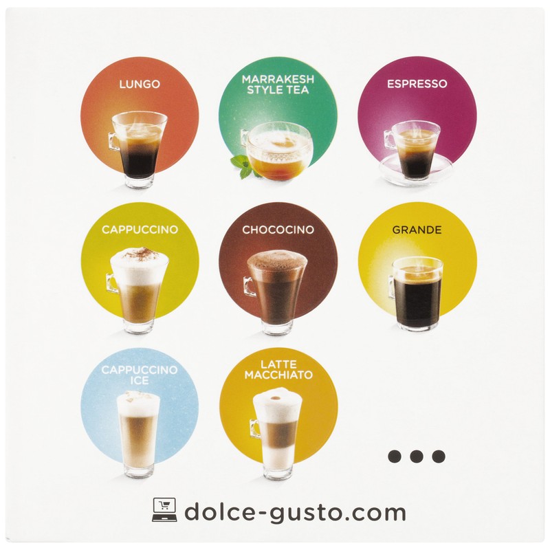 Nescafe Dolce Gusto Cafe au Lait Capsules (Pack of 48)