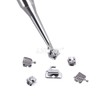 AZDENT Dental Orthodontic Self-Ligating Brackets Braces Roth 022 Hooks 345&Buccal